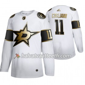 Miesten NHL Dallas Stars Pelipaita Andrew Cogliano 11 Adidas 2019-20 Golden Edition Valkoinen Authentic
